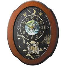 rhythm usa timecracker cosmos wall clock | eBay