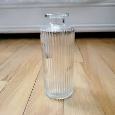 Classic Small Textured Thin Glass Vase | eBay