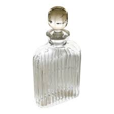 1990s Heavy Crystal Decanter | Chairish