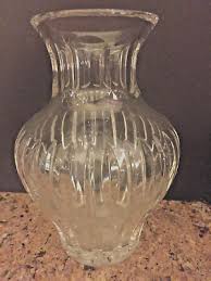WATERFORD MARQUIS SHERIDAN BEAUTIFUL WEDGE CUT VASE 8” TALL | eBay Australia