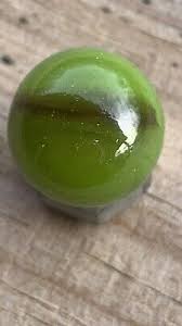 Htf Transparent GREEN 💎 Master Glass Vintage Marble .63" | eBay