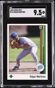 1989 Upper Deck Edgar Martinez #768 SGC 9.5 MINT+ on ...
