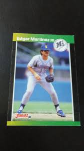 FREE SHIPPING-Edgar Martinez-1989 Donruss Baseball-2ND CARD ...