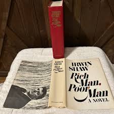 Vintage 1970 Rich Man, Poor Man A Novel Irwin Shaw HCDJ Book Club Edition | eBay