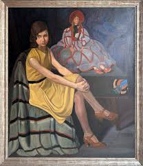 Ángel Zárraga | Retrato de Niña (1930) | Available for Sale ...