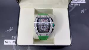 ONOLA 43mm Luxury Diamond Skeleton Watch Barrel Shaped – FantaStreet