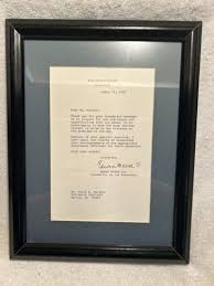 Autographed TLS Edwin Meese III Counselor To Ronald Reagan ...
