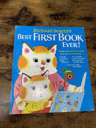 Vintage 1979 Richard Scarry's Best First Book Ever! BIG ...