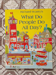 Richard Scarry Books Set of 3 (paper Back) - Etsy