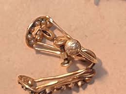 Lot Of Vintage Pink/Purple Rhinestone Costume Jewelry-Watch Pin W/Benrus Watch | eBay