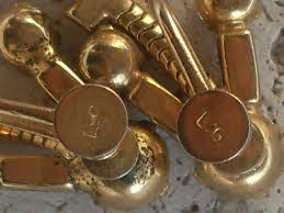 GORGEOUS Rare PARURE 1940s Vintage by Leo Glass - Sapphire Blue, White and Pale Blue, Gold-plated Finish-art.293- - Etsy