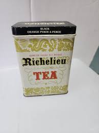Richelieu Vintage Tea Tin | eBay