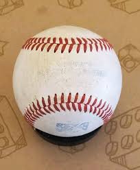 Autographed Baseball game used DREW SWIFT Oakland A's | eBay