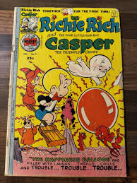 Richie Rich and Casper #9 1975 Harvey Comics | Combined Shipping Detached Cover! | eBay