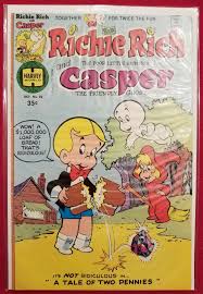 Richie Rich & Casper - Oct. No. 20 - 1977 - Harvey Comic - See/Enjoy ALL 12 pics | eBay Australia