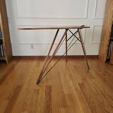 Antique Wood Ironing Board: Folding Tripod Legs - Etsy
