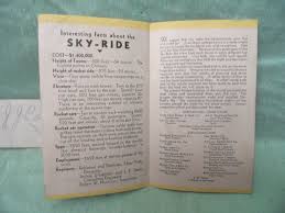 1933 World's Fair Lodging Guest House Business Card and Sky ...