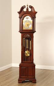 1970s Ridgeway Georgian Style Grandfather Clock | Chairish
