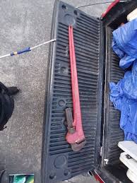 Vintage RIDGID 48 Heavy Duty Straight Plumbers Pipe Wrench ...