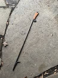 Custom 26 1/2 " Short Fire Poker With Point, Hook, and ...