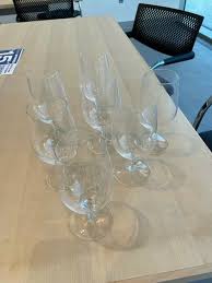 RARE LOT OF 6 Vintage Wine by RIEDEL CRYSTAL Desirable JR ...