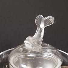 Mid-Century Modernist 'Igor' Pattern Crystal Caviar Serving ...