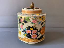 Buy Vintage Storage Tin - Boldly Decorated Urn Shaped Tin - Riley's Toffee Online in India - Etsy