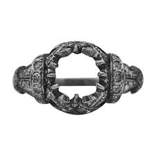 Sold at Auction: Platinum Diamond 8 Prong Engagement Ring Setting