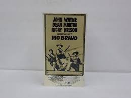 NEW SEALED NOS Rio Bravo VHS MOVIE - John Wayne, Dean Martin, Ricky Nelson | eBay