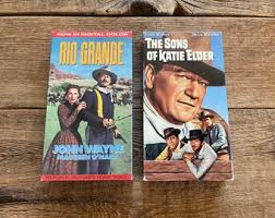 Vintage John Wayne VHS Movies // Rio Grande and the Sons ...