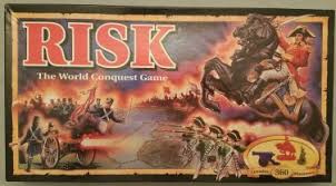 Vintage 1993 Parker Brothers Risk Board Game No.00044