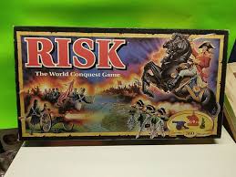 Vintage Risk Parker Brothers Board Game -The World Conquest ...