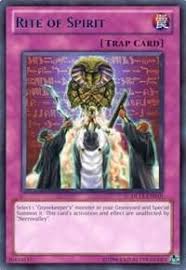 Rite of Spirit (Blue) - Duelist League Promo - YuGiOh ...