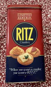 Vintage Ritz Cracker Tin 1986, Vintage Collectible Tin | eBay
