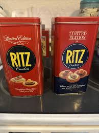 Vintage 1986 And 1987 RITZ Crackers, Limited Edition 16 oz Tin | eBay
