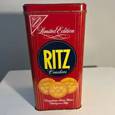 ritz | Accents | Vintage 986 Ritz Crackers Metal Tin Limited Edition Nabisco | Poshmark