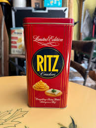 1986 Ritz Crackers Metal Tin – Glimmers Boutique LLC