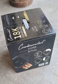 CONTINENTAL 18K Signature Series New 3 Liter Air Fryer NEW ...