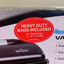 LOT 75R: NIP Rival Seal-a-Meal Vacuum Sealer & Sonic Blade ...