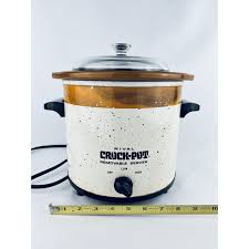 Rival Crock Pot Slow Cooker 3150/2 3.5 Qt Removable ...
