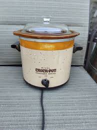 Vtg 70s Rival 3150 Crock Pot Slow Cooker Removable Stoneware ...