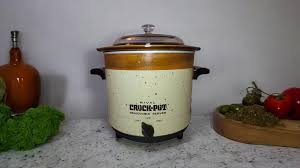 Vintage 1970's Rival Crock Pot Slow Cooker 3150 Retro Mod ...