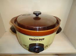 VINTAGE RIVAL 5 QT. SLOW COOKER CROCK POT REMOVABLE INSERT ...