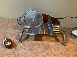 Rival Electric Food Slicer, Chrome, Meat Cheese Food Slicer ...