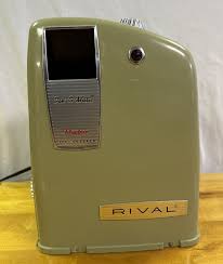Vintage Rival Ice-O-Matic Electric Ice Crusher Avocado Green ...