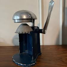 Vintage 1950's Navy Blue and Chrome RIVAL... | Depop