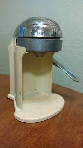 VINTAGE RIVAL JUICE-O-MAT JUICER NO. 462C WHITE SINGLE ACTION 3 PIECES | eBay