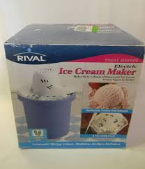 Rival 8704P 4 Qt. Machine makes Homemade Ice Cream, Yogurt ...