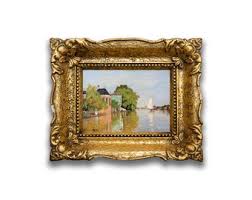 Houses on the Achterzaan by Claude Monet Printable | Vintage ...