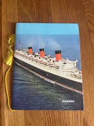 RMS Queen Mary Souvenir Menu / October 5, 1967 / Cunard Line ...